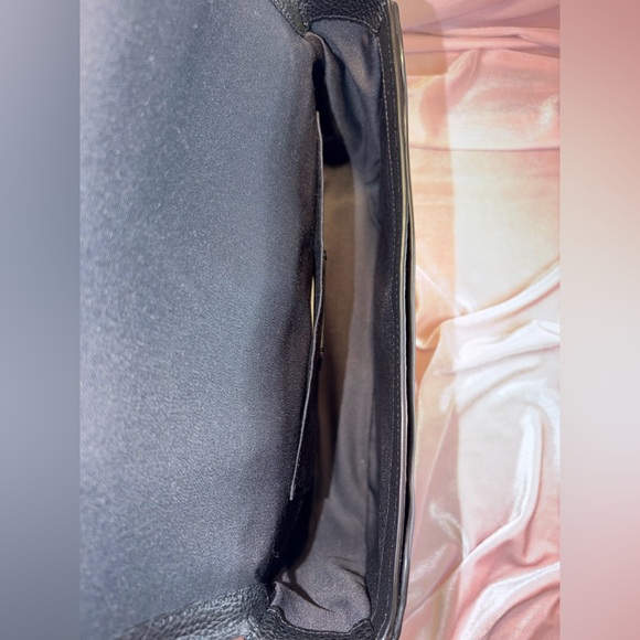 NWT Authentic Coach Jes Messenger Crossbody – Black Pebbled Leather F72703 - Picture 7 of 8